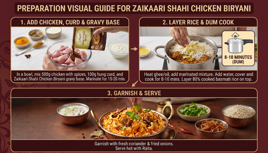 Shahi Chicken Biryani